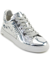 DKNY Women's Abeni Sneaker, Silver, 8